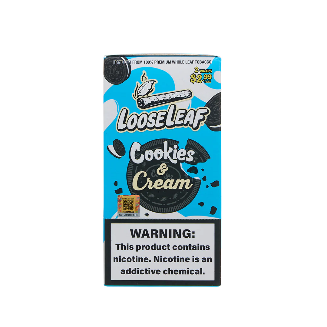 LOOSELEAF X COOKIES 2-PACK WRAPS (40 COUNT)