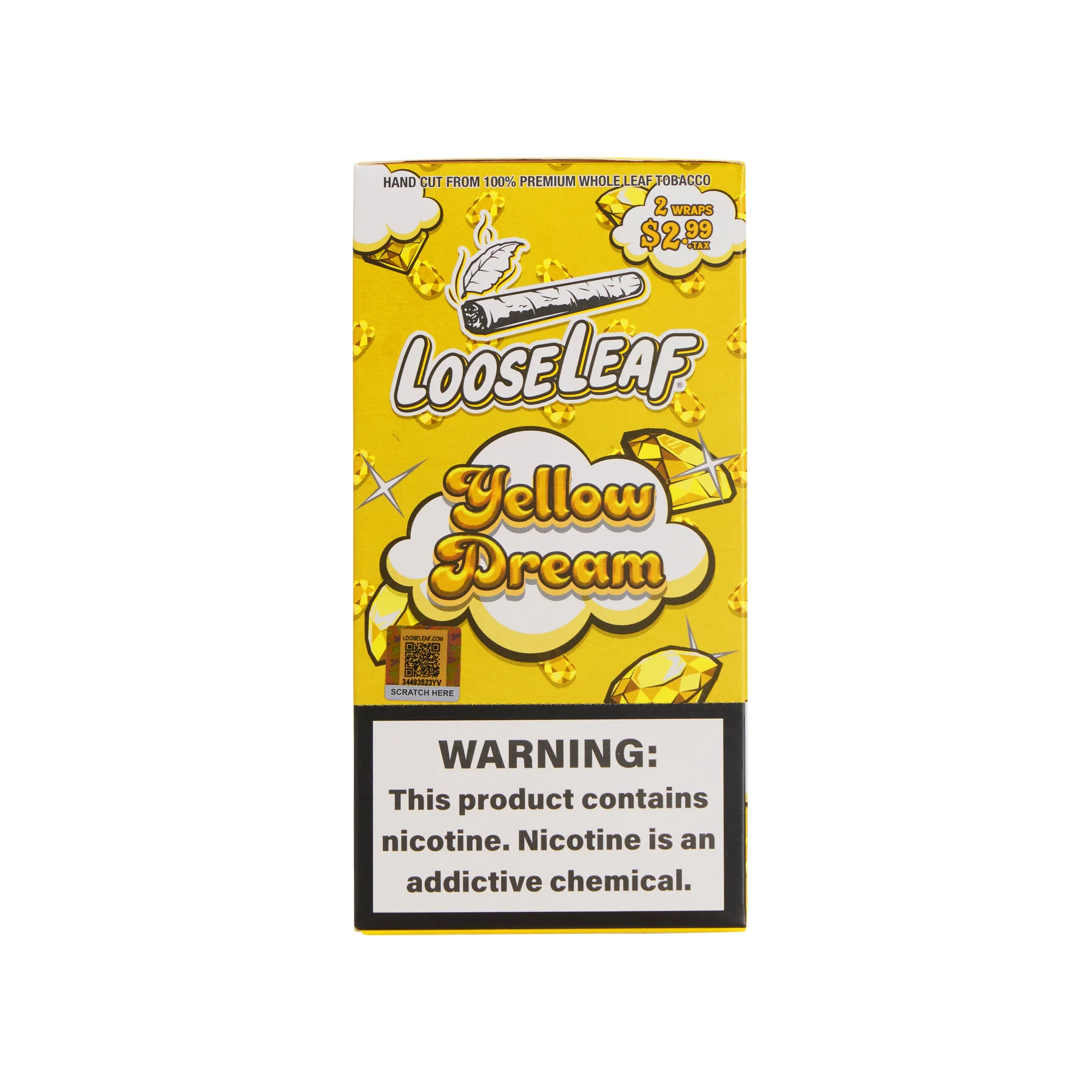 YELLOW DREAM LOOSELEAF 2-PACK WRAPS (40 COUNT)